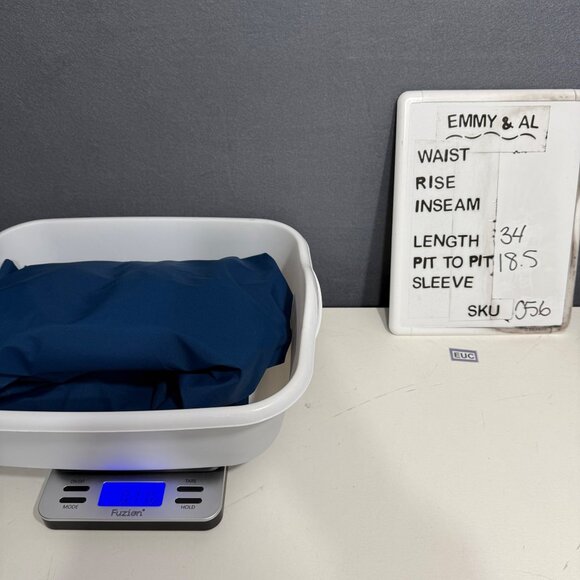 Arcteryx Womens Imber Jacket Size M Blue GoreTex Long Rain Shell Hooded Packable - Picture 13 of 16